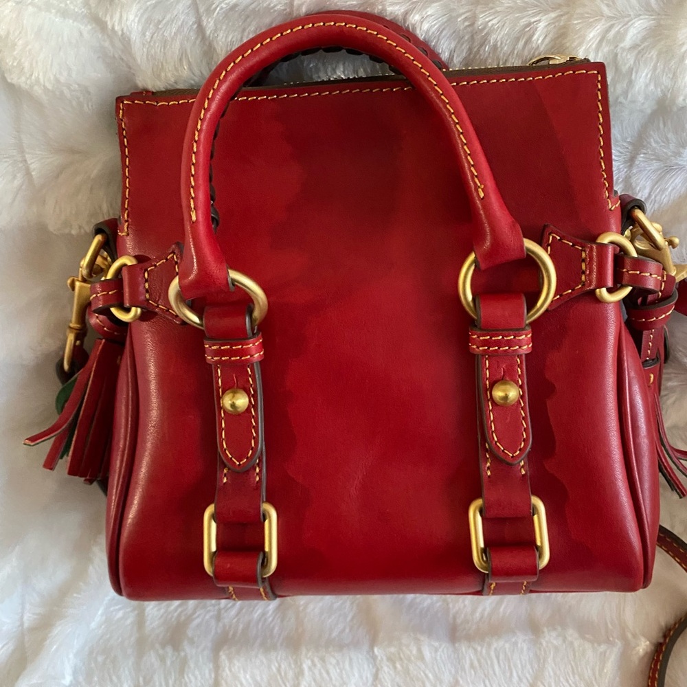 Dooney & Bourke Red Nano Satchel, Excellent Preowned Condition, Rarely Used - Picture 9 of 12